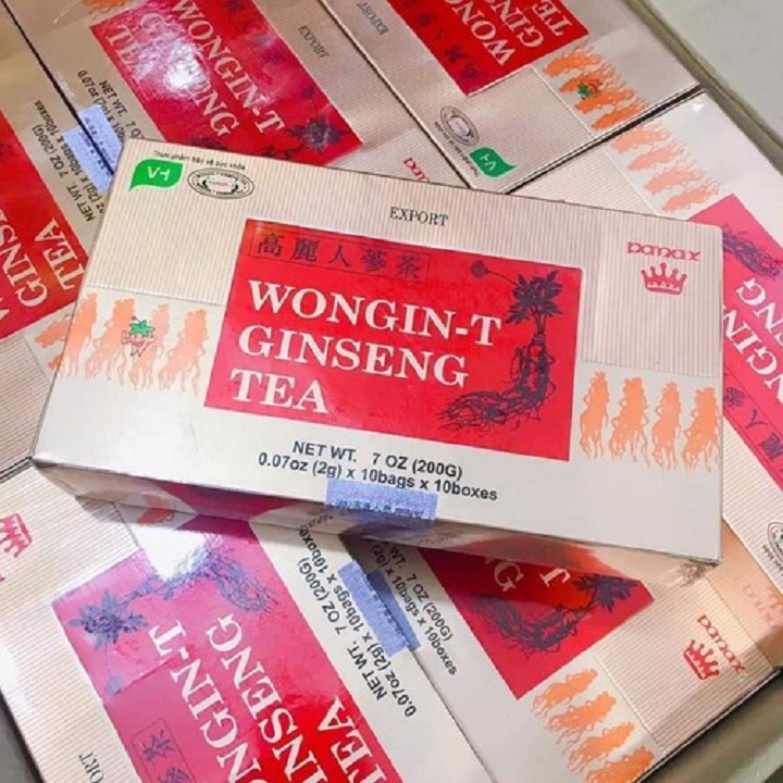 Trà sâm Hàn Quốc Panax Ginseng Tea - Hộp lớn 100 gói