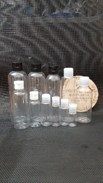 Chai nhựa nắp bật các size