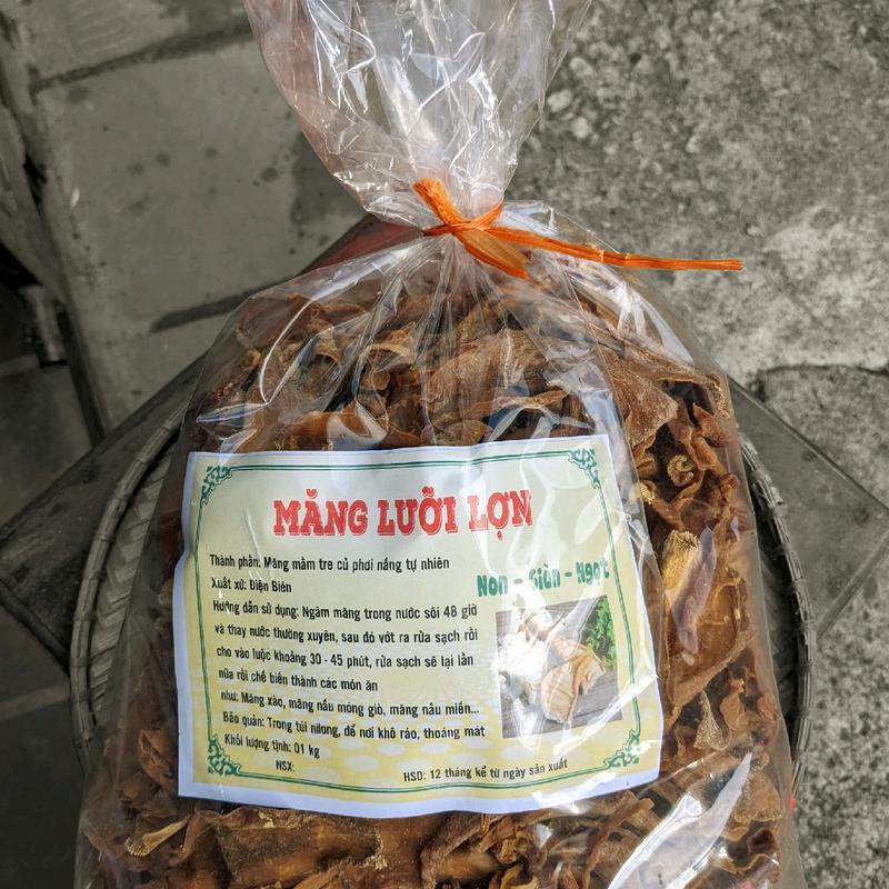 Măng lưỡi lợn phơi nắng tự nhiên 1kg