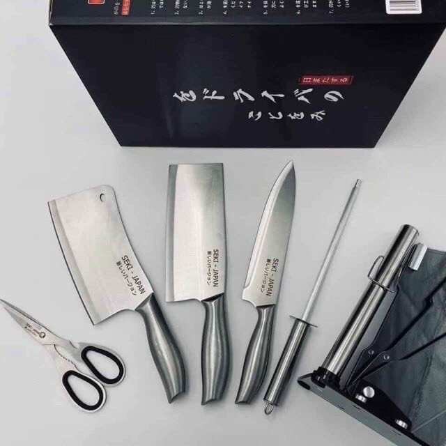 [HCM]Bộ Dao Inox 7 Món Cao Cấp