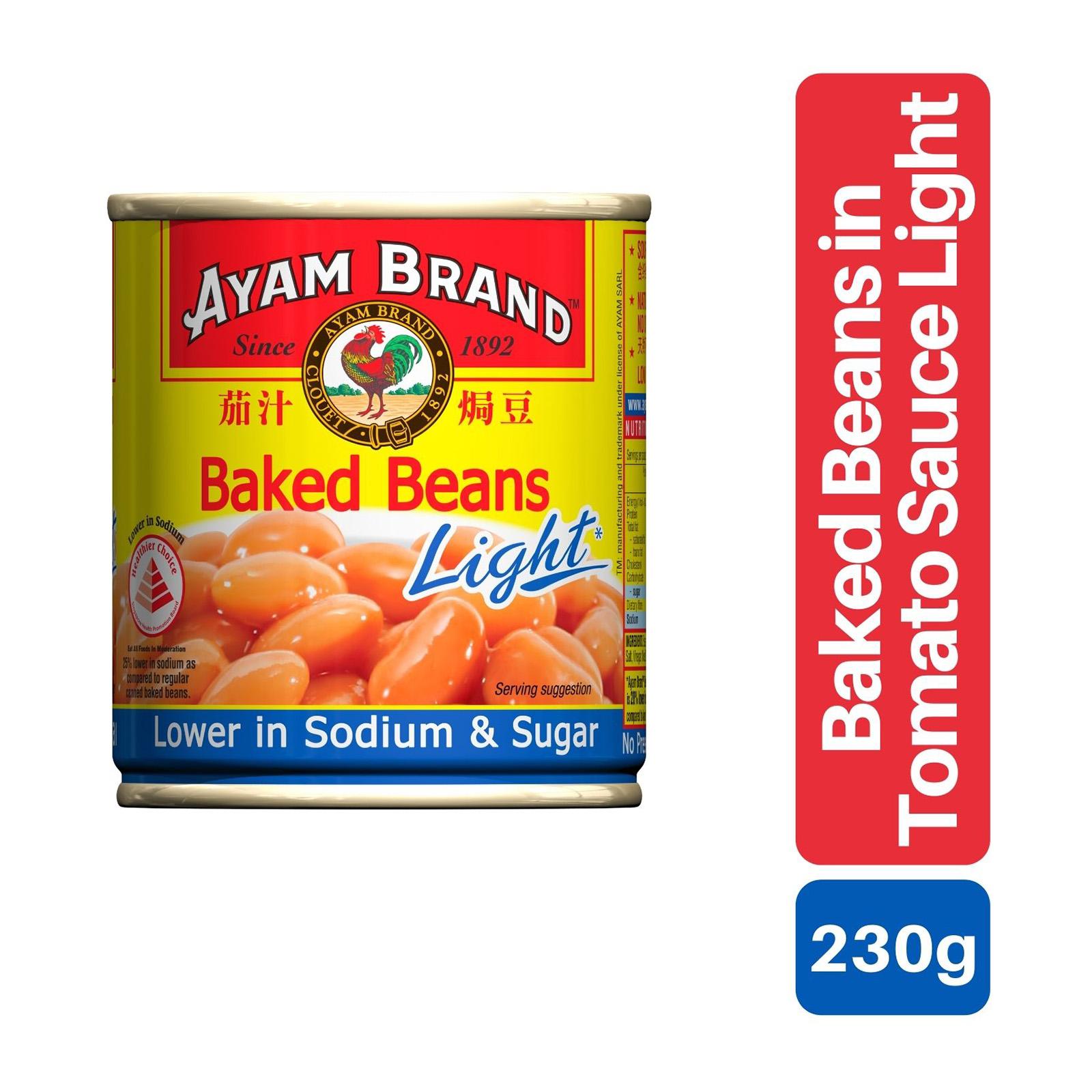Ayam Brand Baked Beans in Tomato Sauce Light Lazada Singapore
