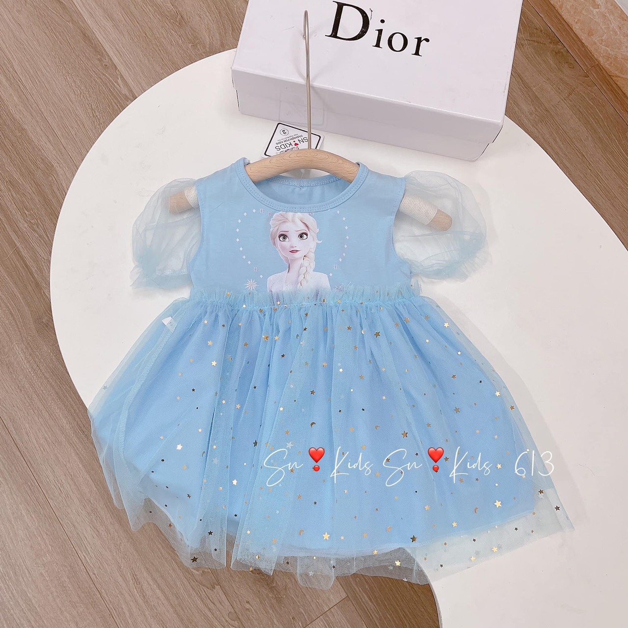 SALE VÁY ELSA XINH XẮN CHO BÉ GÁI CAO CẤP CHUẨN ĐẸP XINH XẮN NHƯ HÌNH SIZE 6-28KG