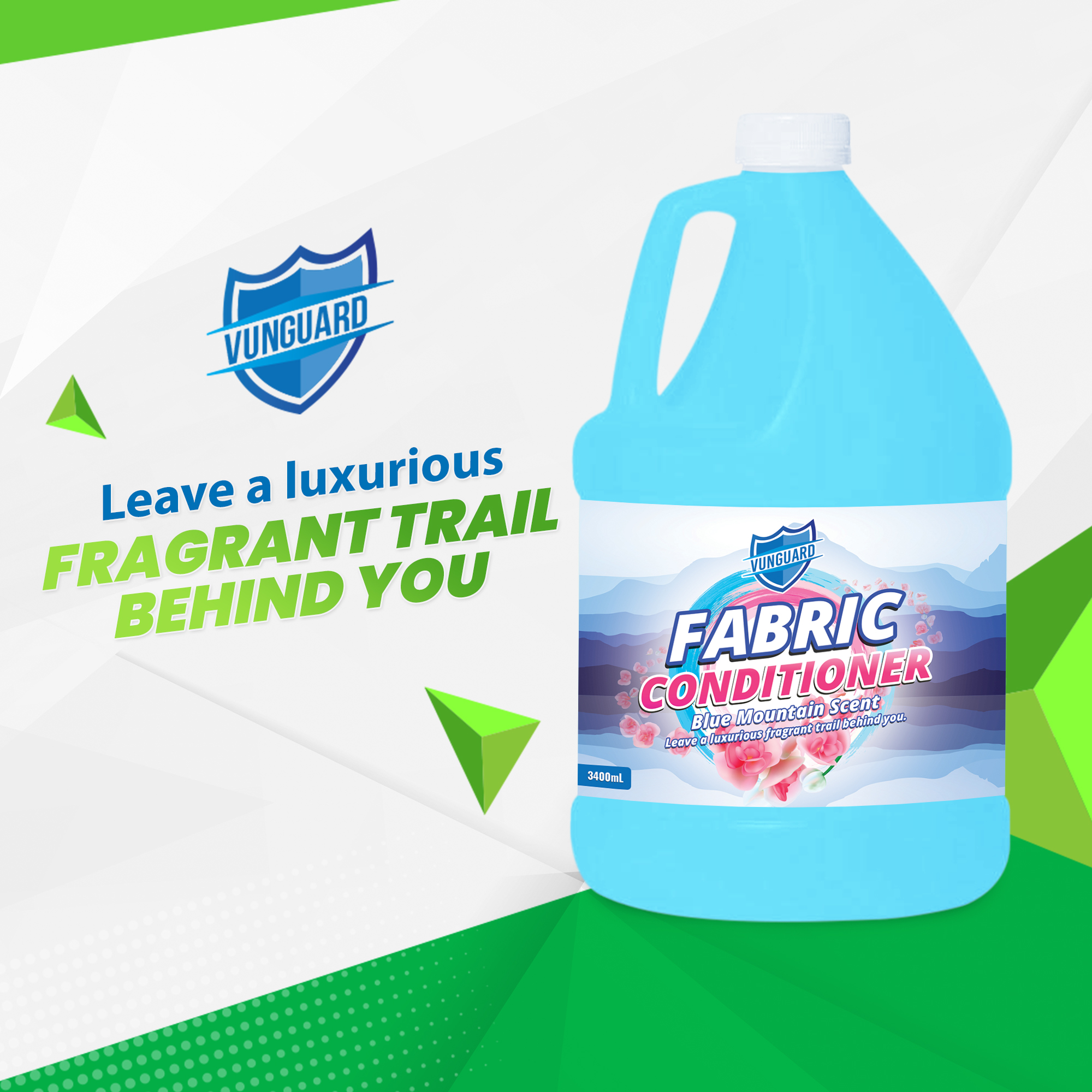VUNGUARD FABRIC SOFTENER / CONDITIONER BLUE MOUNTAIN SCENT Lazada PH