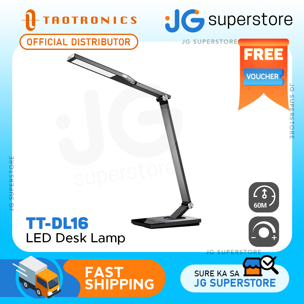 TaoTronics Dimmable LED Desk Lamp with 5 Lighting Colors and 6