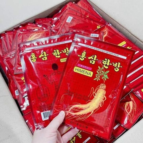 Cao Dán Sâm Đỏ HIMENA Hàn Quốc 20m/túii