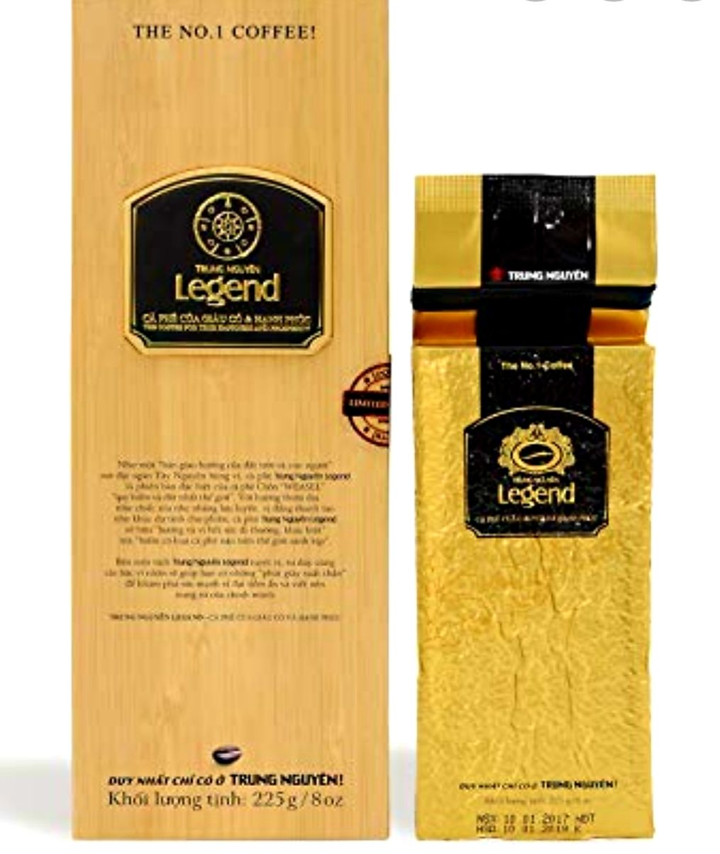 TRUNG NGUYEN LEGEND GROUND COFFEE BOX 225GR Lazada Singapore