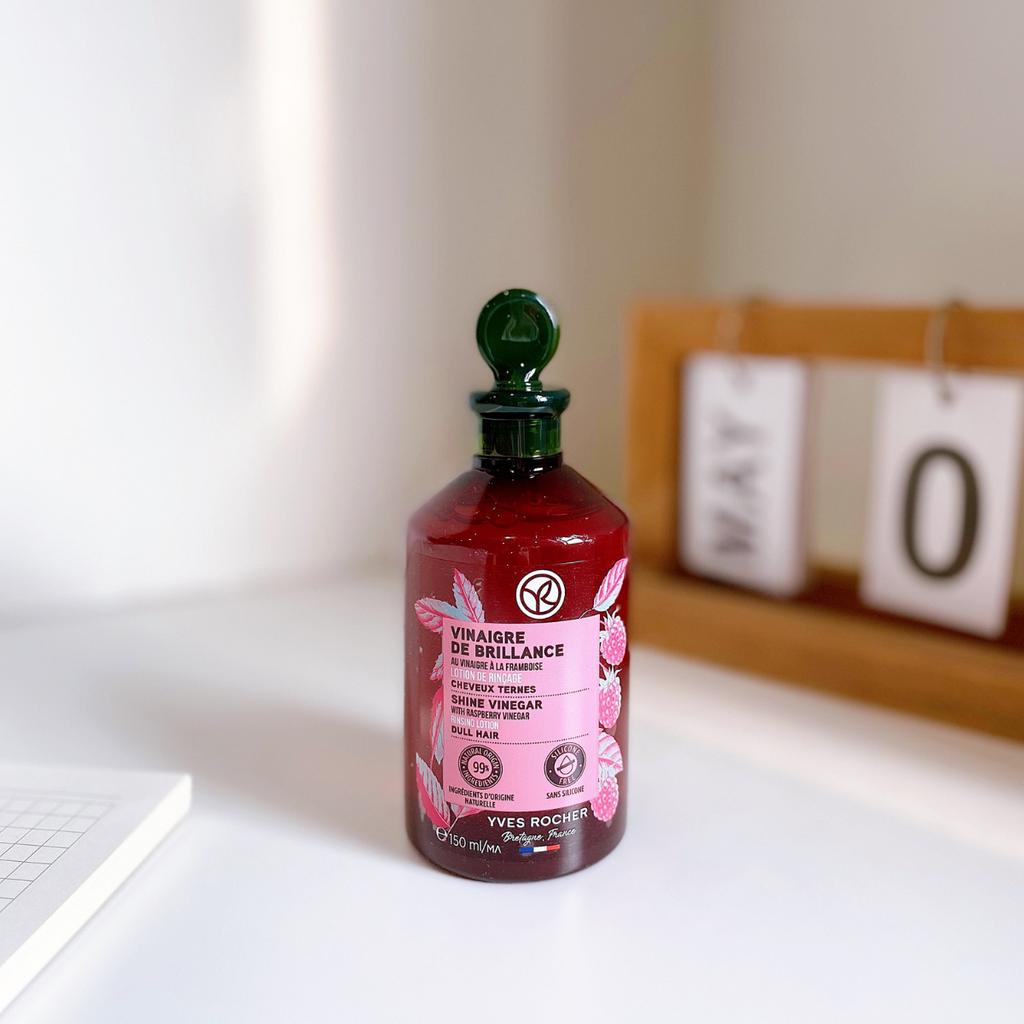 Giấm xả tóc mâm xôi Yves Rocher Organic