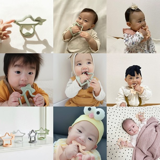 Gặm nướu Moyuum Hàn Quốc cao cấp cho bé