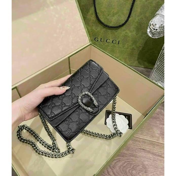 Túi xách đeo chéo gucci  đầu rồng