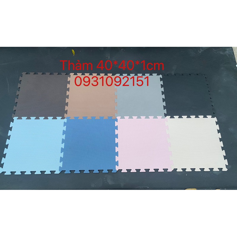 Thảm lót sàn 40*40*1cm 7k/1 tấm