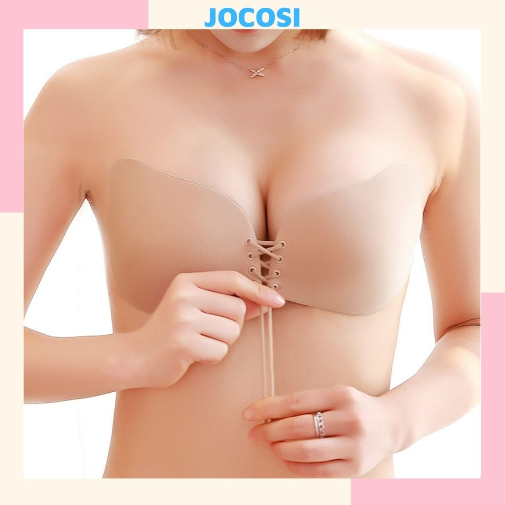 Áo Dán Ngực Cánh Tiên Dây Rút Tạo Khe Nâng Ngực - Đồ Lót Nữ SG