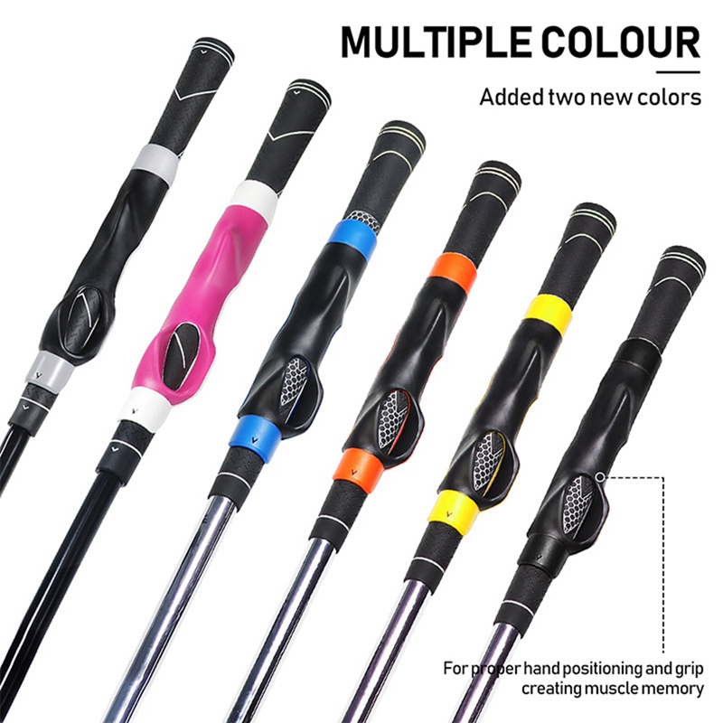Golf Grip Training Aid Golf Club Handle for Swing Grip Trainer Left Practice Aid