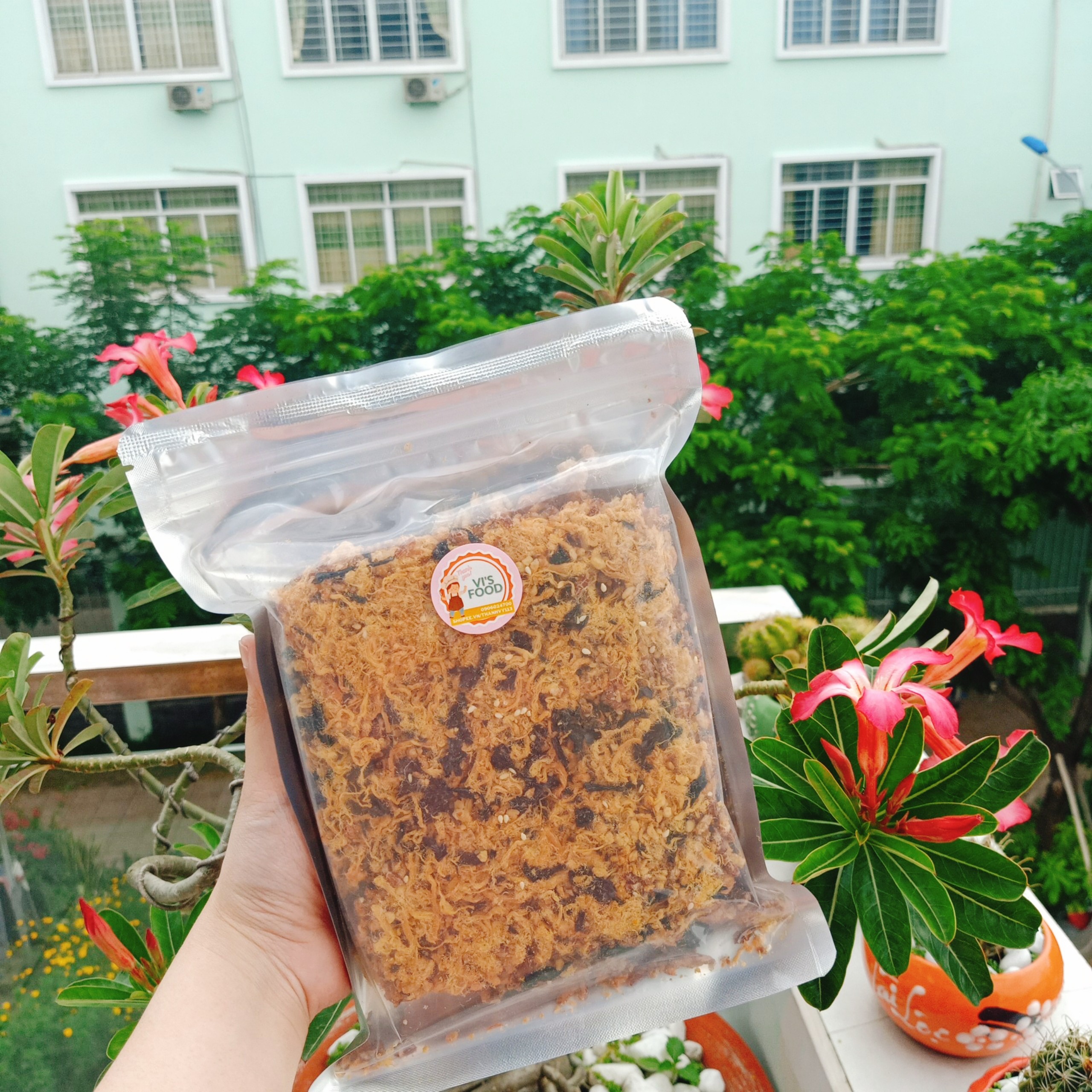 💟CƠM CHÁY GẠO LỨC CHÀ BÔNG RONG BIỂN 250GR💟