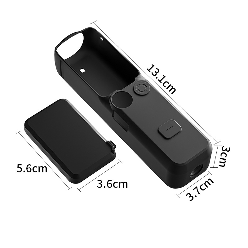 Suitable for DJI osmo pocket 3 silicone case screen protector cover accessory