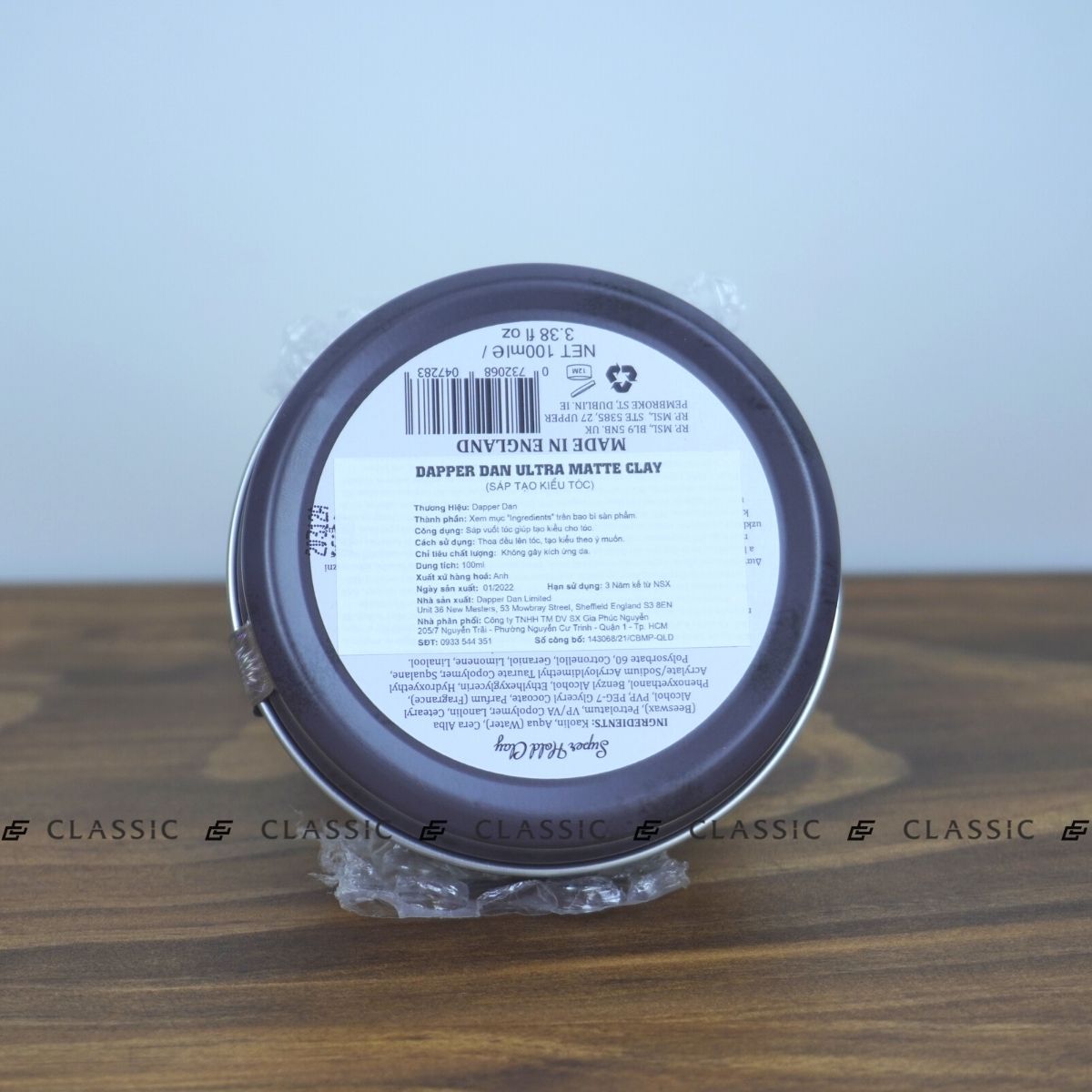Dapper Dan Ultra Matte Clay 100ml