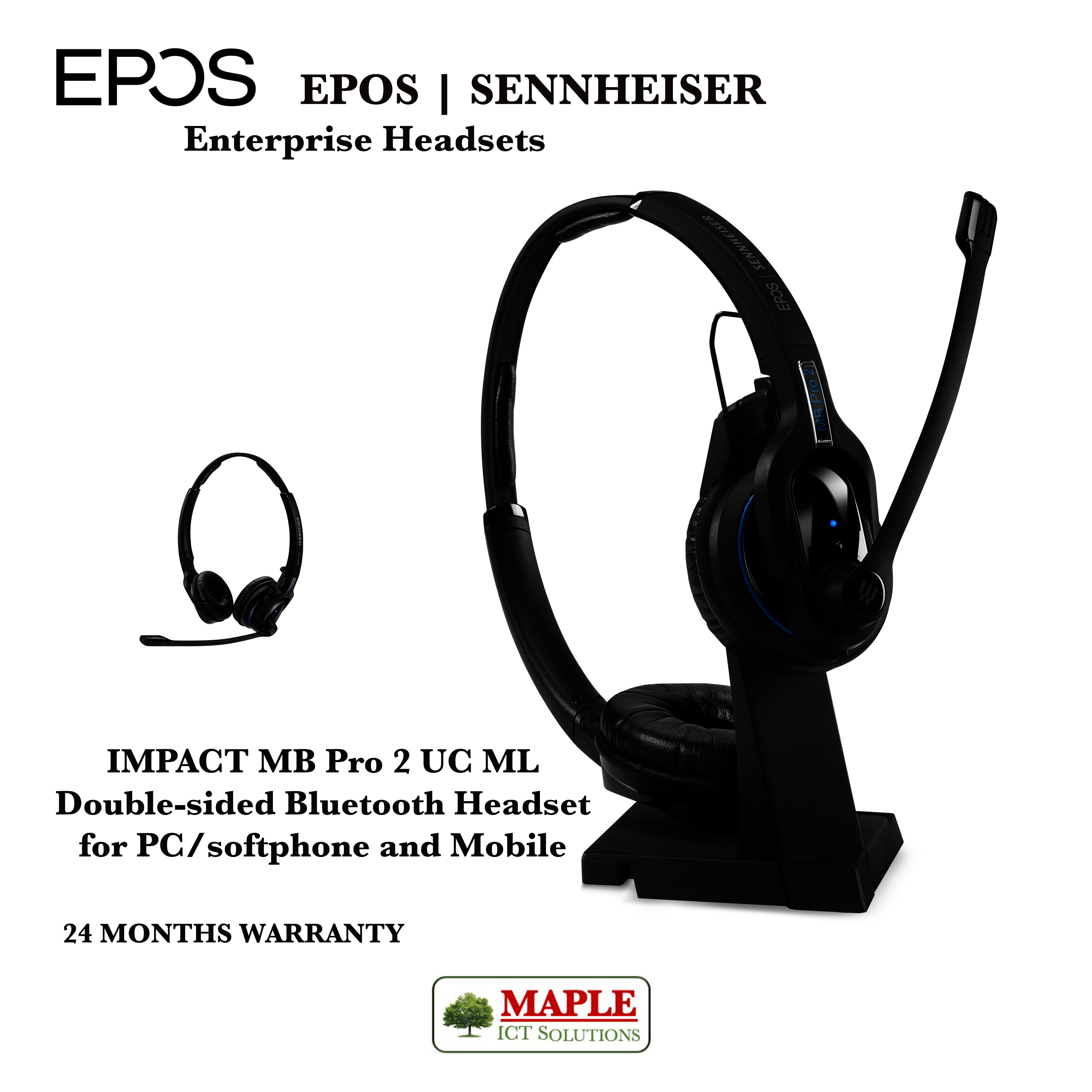 Uc Ml Sennheiser Pro Wireless Headset Mb Pro Pairing Impact Mb Pro