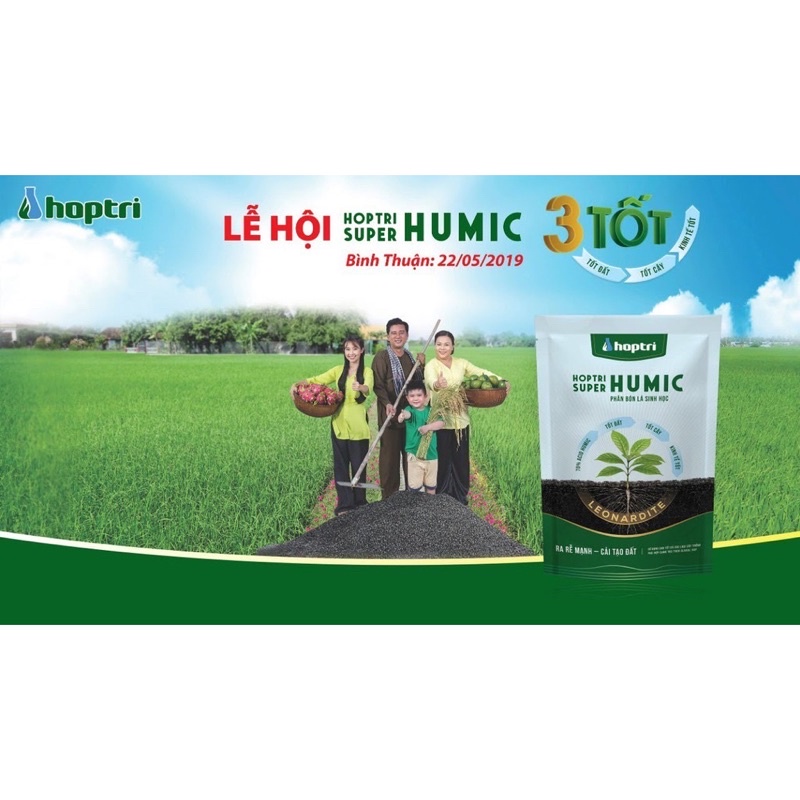 Phân Bón lá SUPER HUMIC HỢP TRÍ - 1kg
