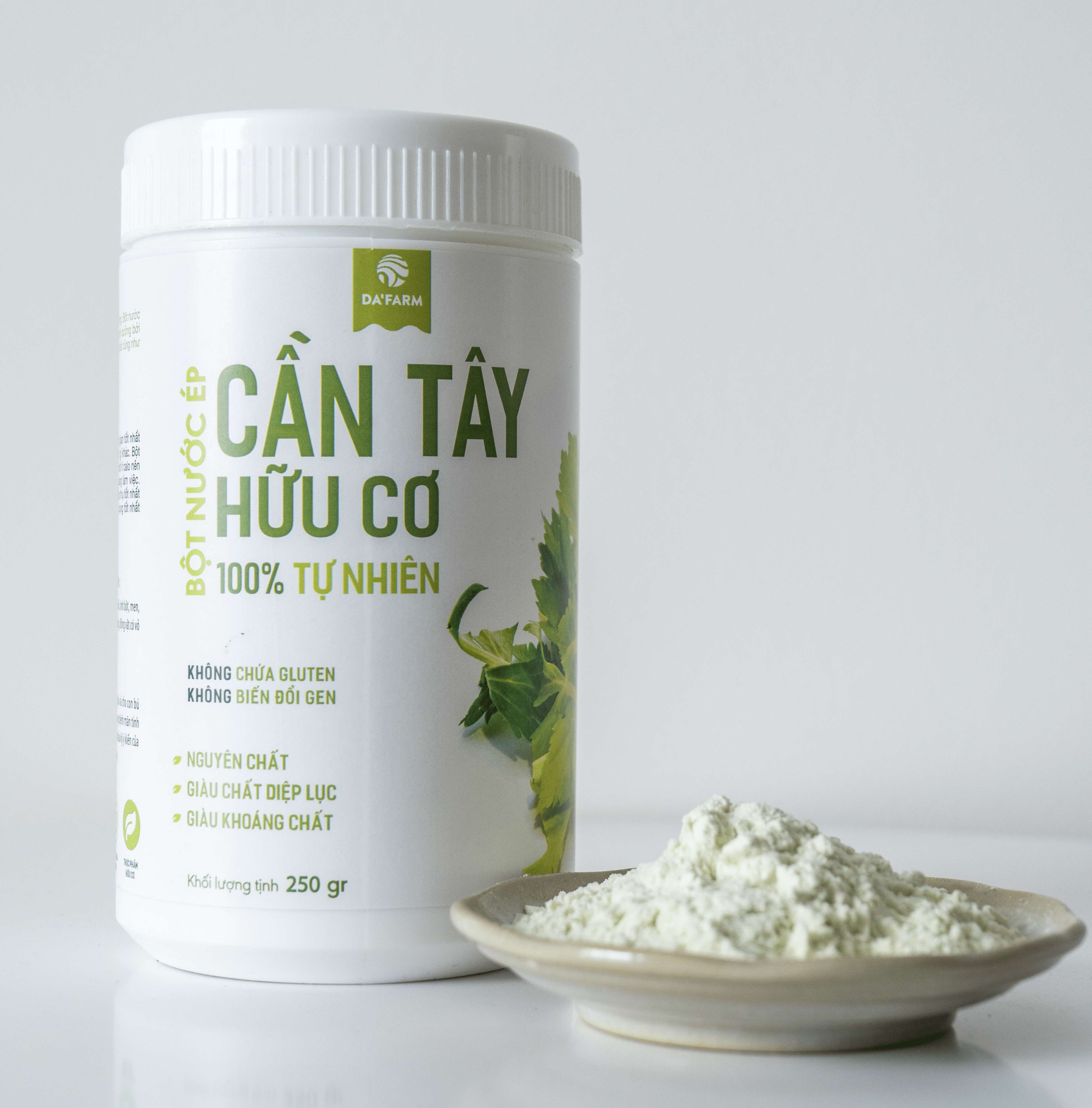 Bột nước ép cần tây 250gram Da'farm