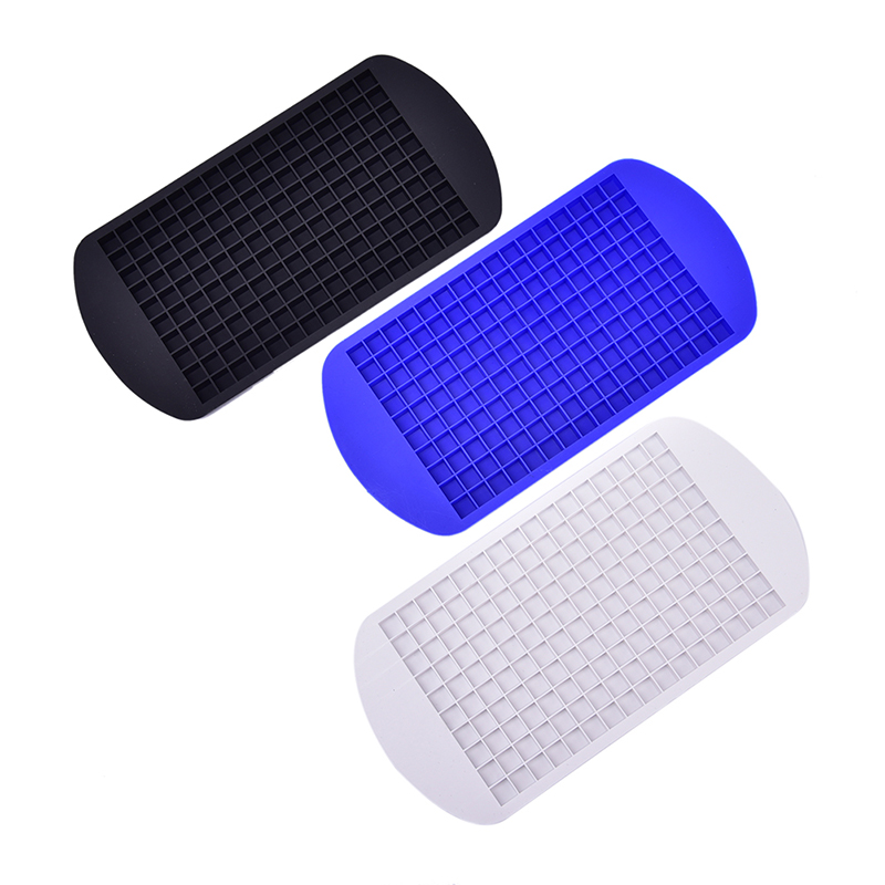 Ice Maker Mold 160 Grids Mini Small Ice Cube Tray Frozen Cubes Trays Silicone. 