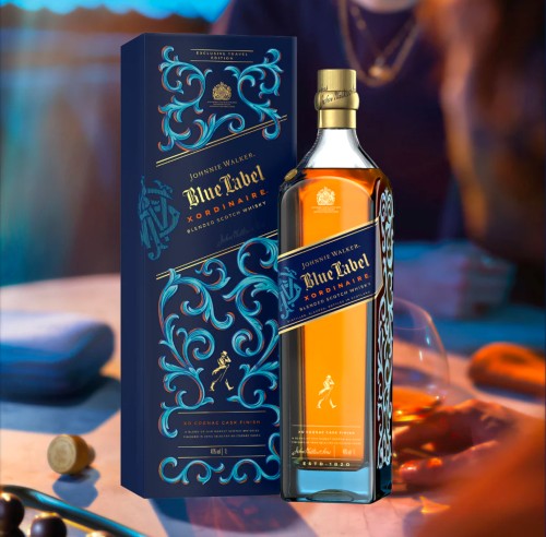 1L Johnnie Walker Blue Label Xordinaire 40% 1000ml | Lazada Singapore