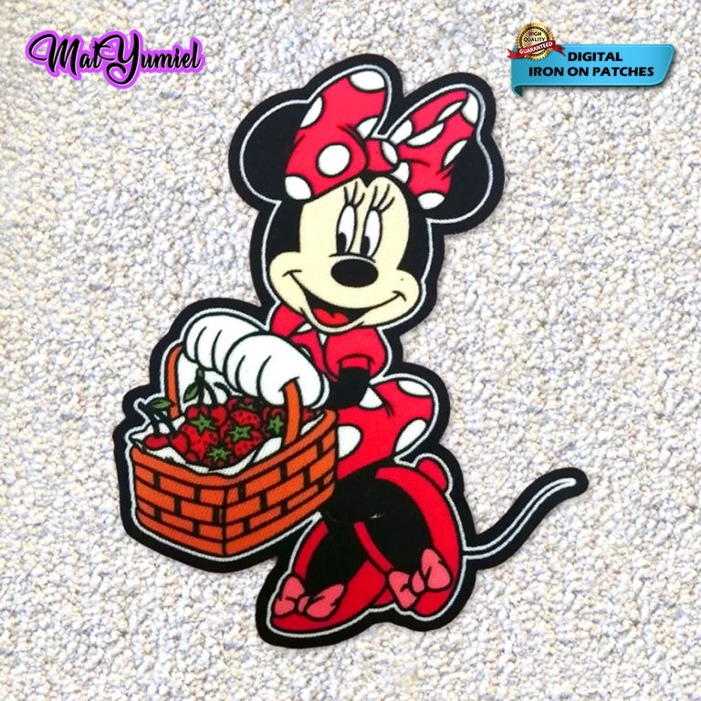 Iron On Patch - Minnie Mouse Collection