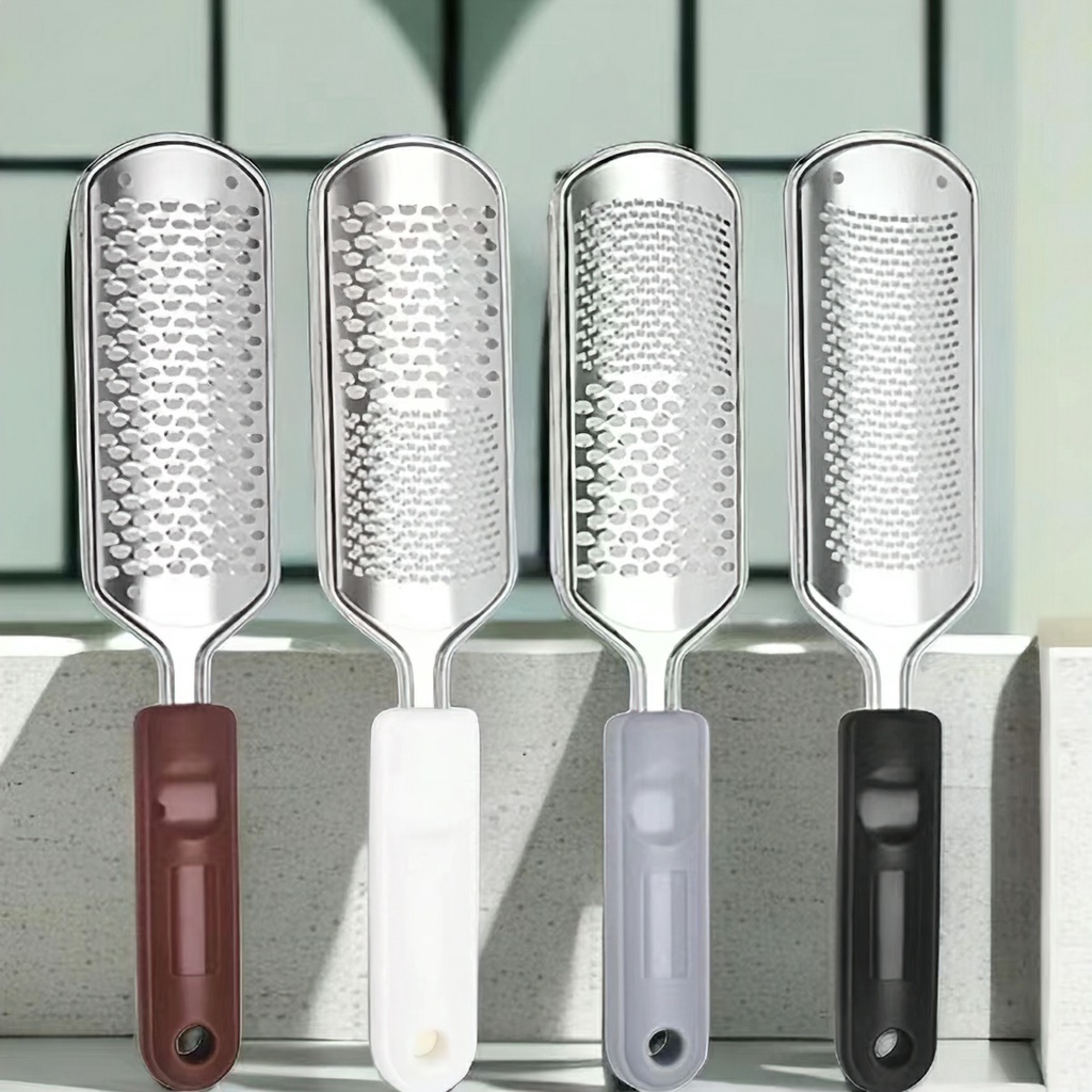 304 stainless steel heel scrubber-an effective new smooth heel scrubber for Callus proof skin