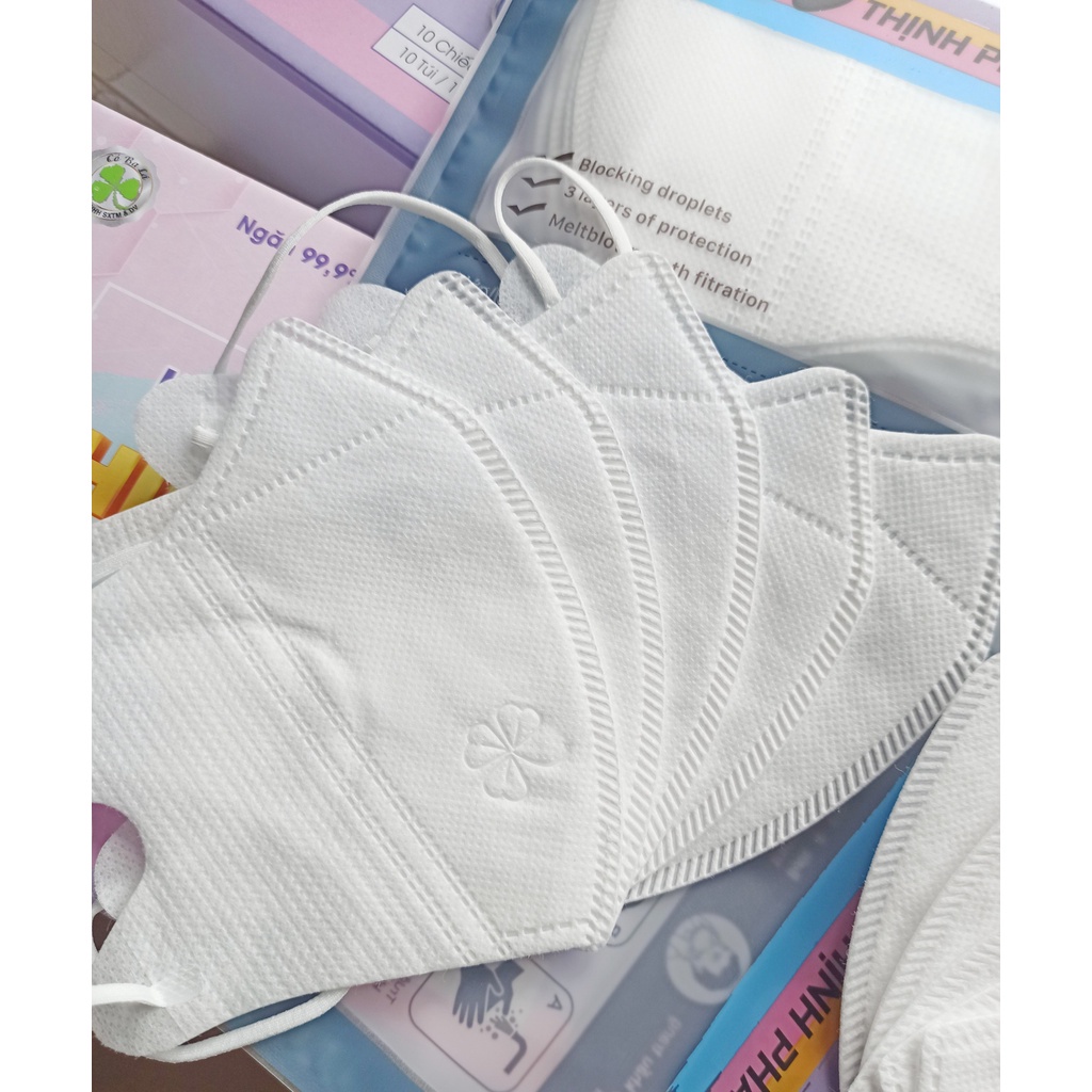 [ 100 CHIẾC ] 1 THÙNG KHẨU TRANG 5D THỊNH PHÁT KHÁNG KHUẨN