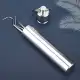 Portable Dental Tool Set Flossing Tooth Picking Tool Metal Stainless Steel Spiral Ear Pick Spoon Kit Oral Hygiene Tartar Removal. 