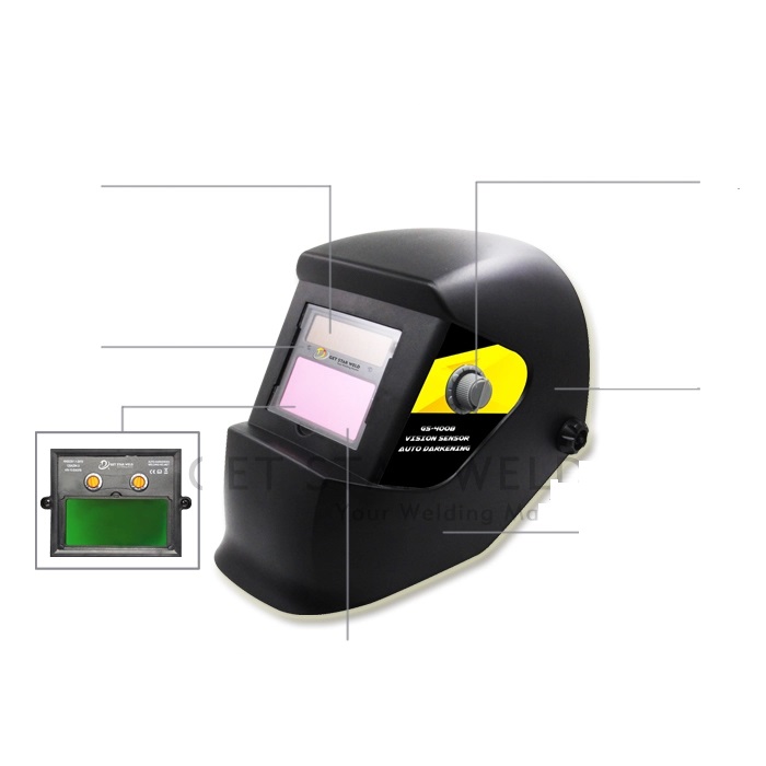 Mũ Hàn Điện Tử Kính WH 4001