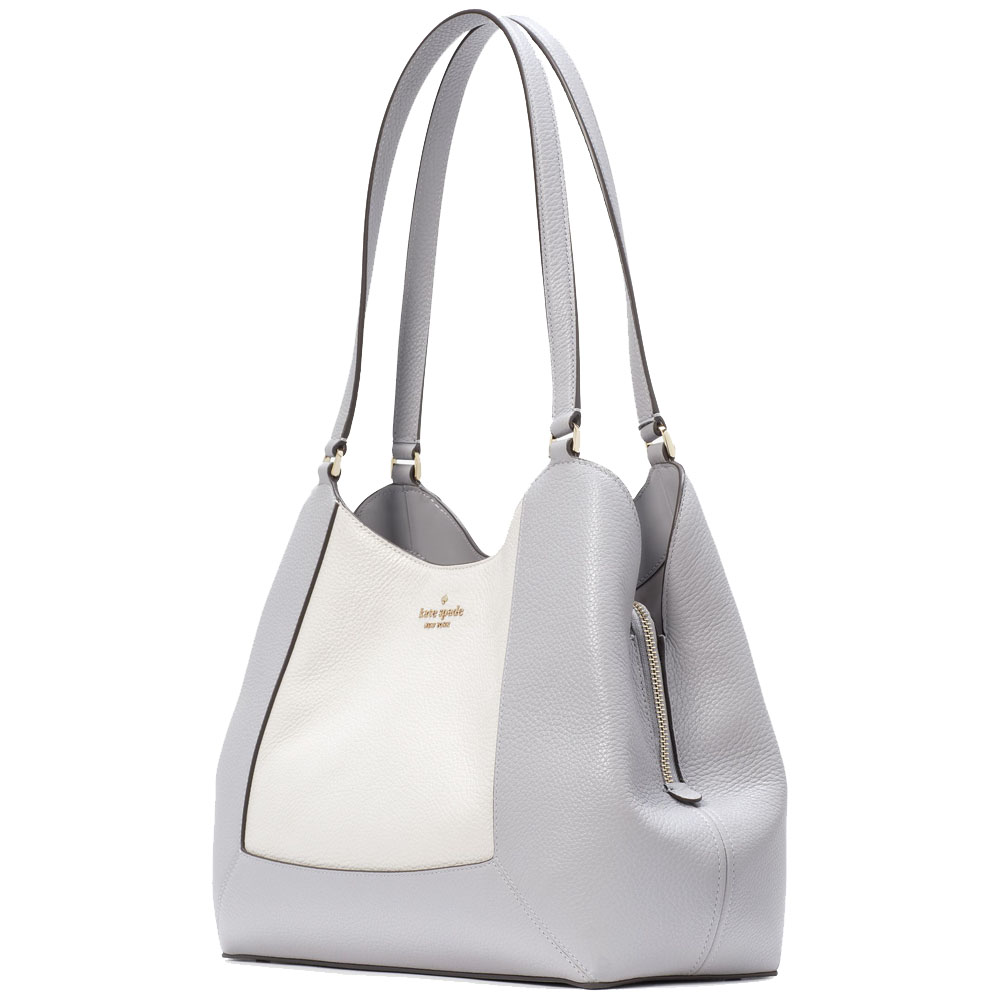 Kate Spade Handbag In Gift Box Lena Colorblock Large Triple