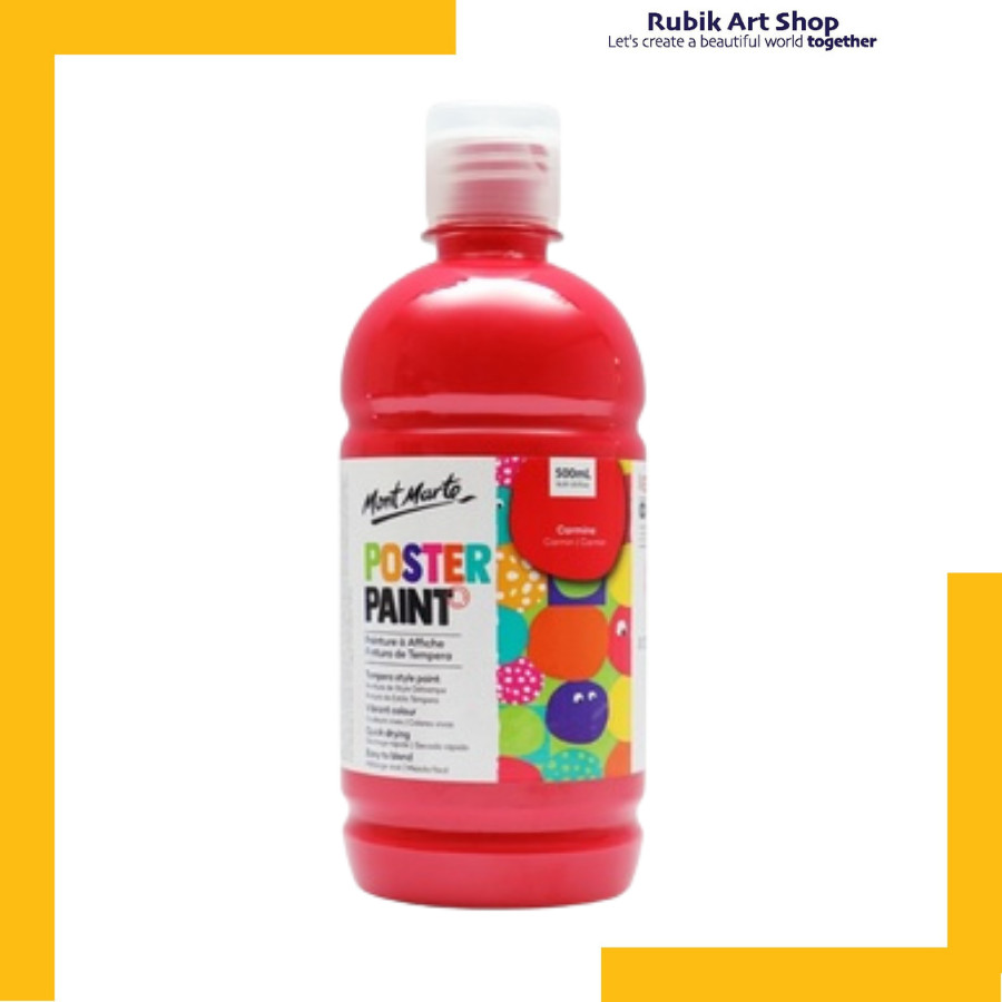 [Rubik Art] Màu Poster Paint Mont Marte 500ml