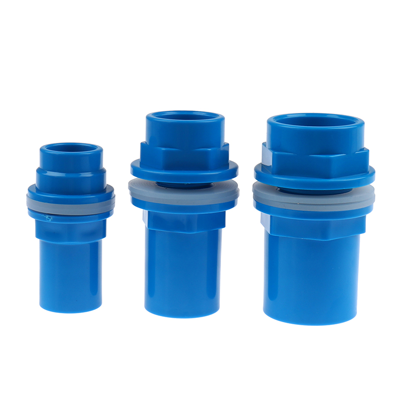 20-50mm PVC Pipe Connector Thicken Fish Tank Drainage Connector Garden Drain Pip GAOHANG. 