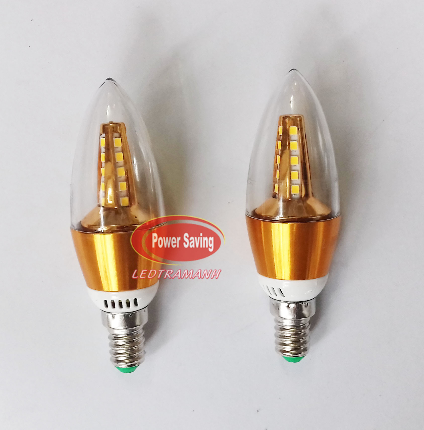 Bóng đèn led ớt tháp 5w E14 ánh sáng vàng