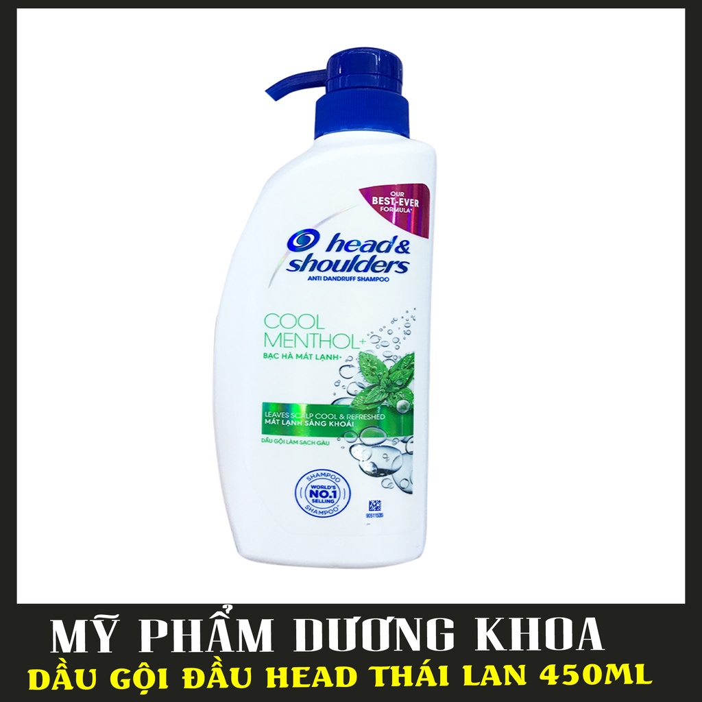 Dầu gội head and shoulder thái lan 480ml - dầu gội head shoulder thái lan ngăn rụng tóc 480ml