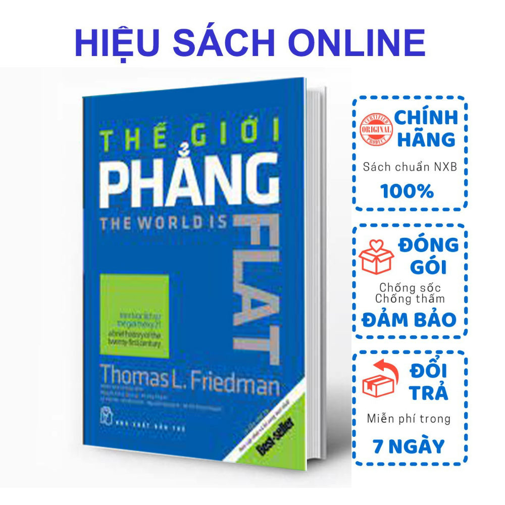 Sách - Thế Giới Phẳng (Tái Bản) - Tặng kèm bookmark