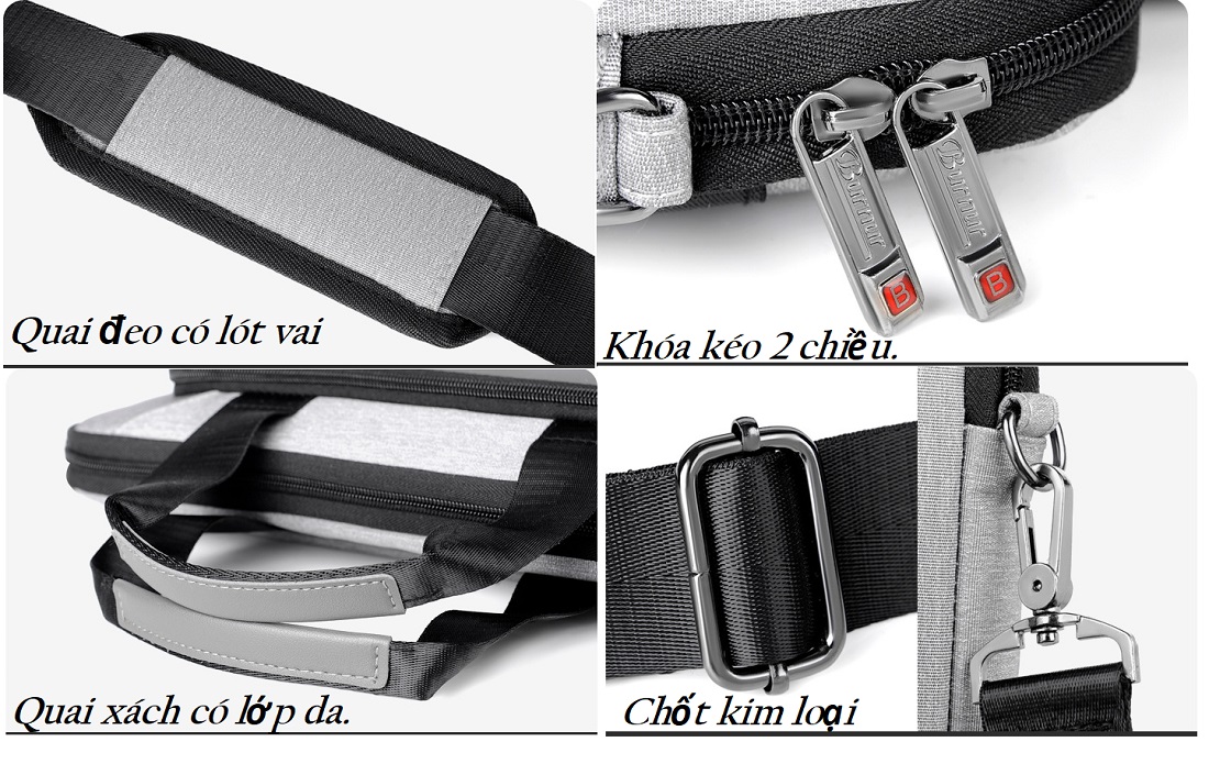 Cặp kiêm túi chống sốc cho Macbook, Laptop