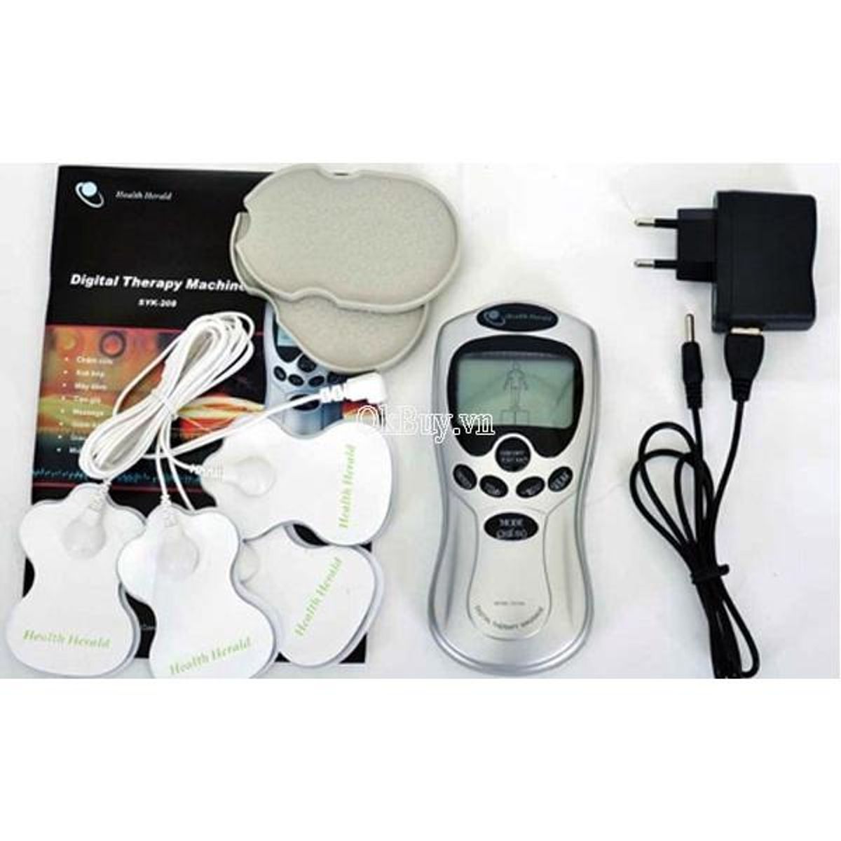 Máy mɑssage Bấm huyệt Xung Điện với 4 miếng dán