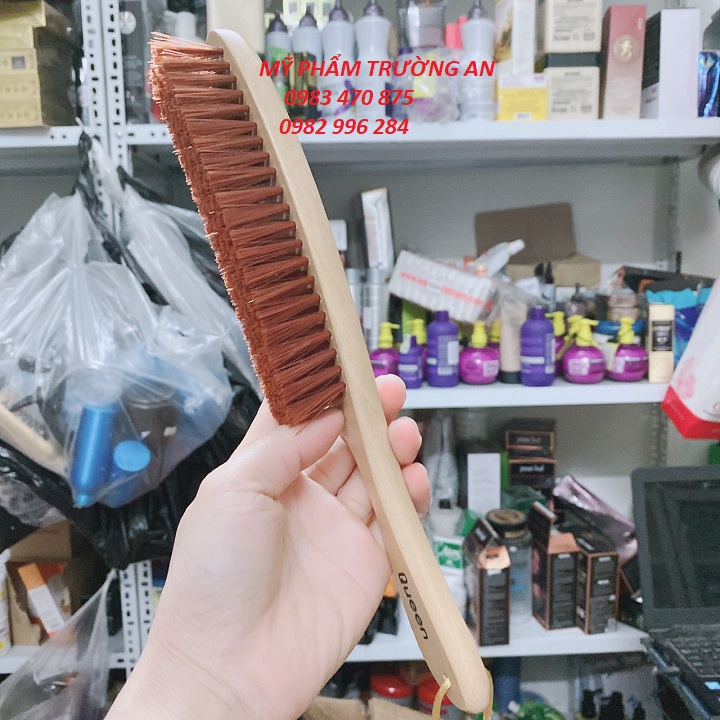 Chổi phủi tóc cong chuyên nghiệp cho Barber