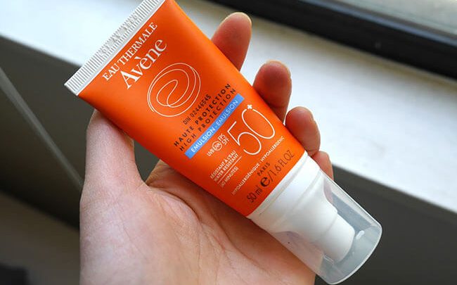 Kem chống nắng Avene Dry Touch Fluide SPF50+ 50ml
