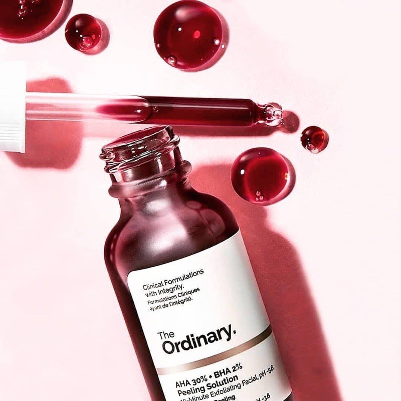 Tẩy da chết Peel da AHA 30% + BHA 2% Peeling Solution The Ordinary 30ml Duduhouse