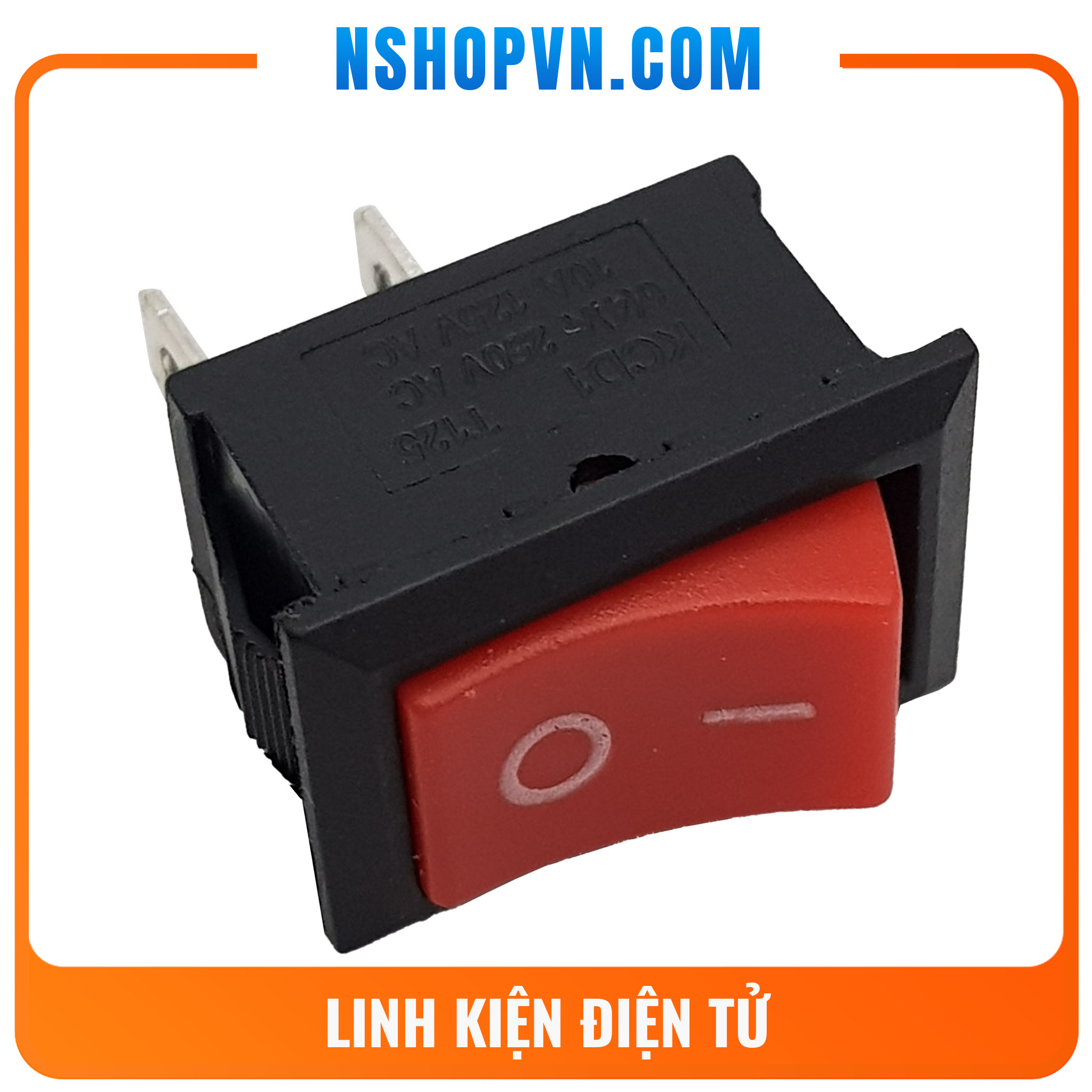 Bộ 4 Công tắc 15x20 mm (đỏ)