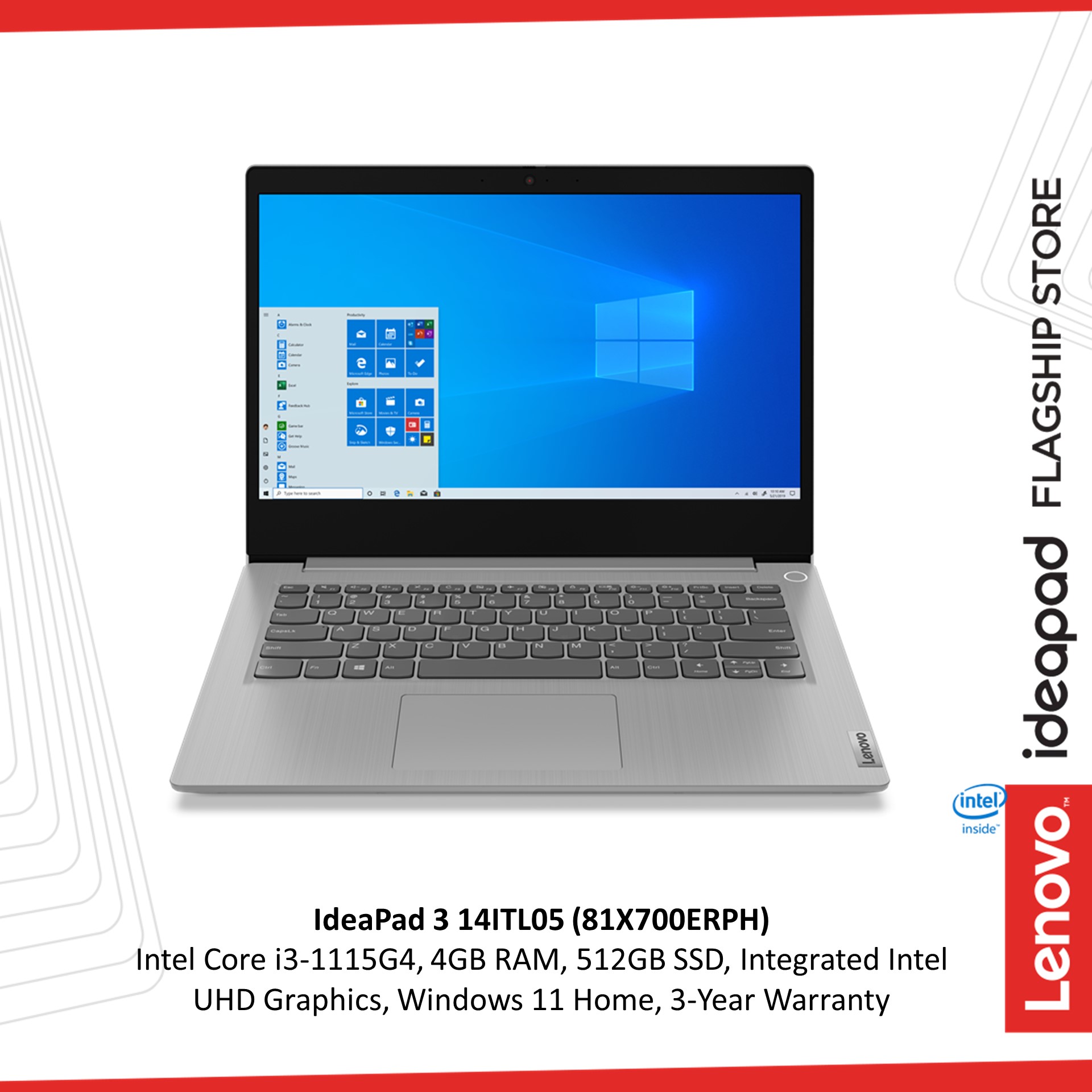 Lenovo IdeaPad 14ITL05 Laptop (14