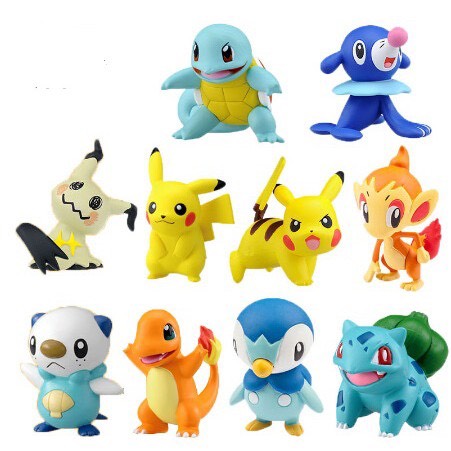 [HCM] - Combo mix 5, 10 mô hình Pokemon nhiều mẫu đa dạng