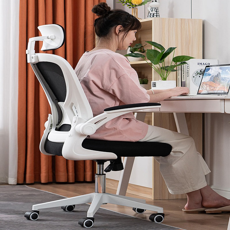 Ghế Xoay Văn Phòng Chân Thép Lưng Lưới [ Hàng loại 1]