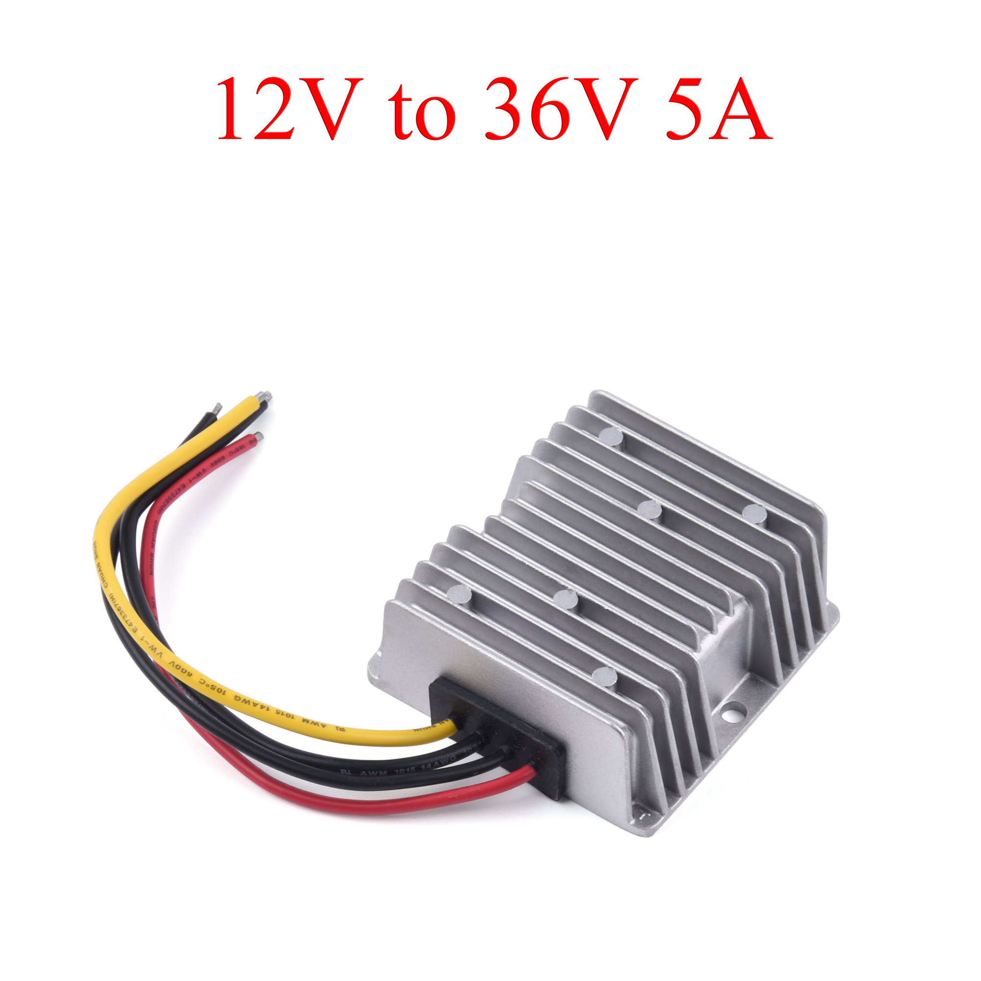 DC 12V/24V to 19V/24V/36V/48V Power Converter 3A 5A 8A 10A 12A 15A 20A Auto Boost  Regulator Step-Up Voltage Supply Module For Car