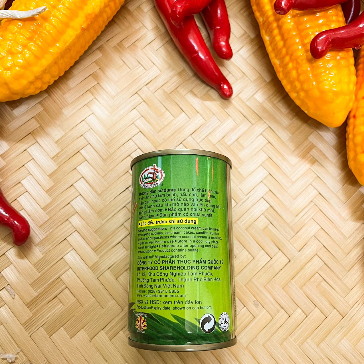 NƯỚC CỐT DỪA WONDERFARM 400ML