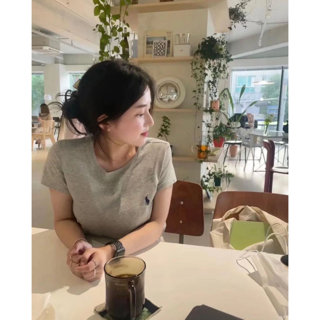 Áo polo Nữ Ralph Lauren Vải Cotton