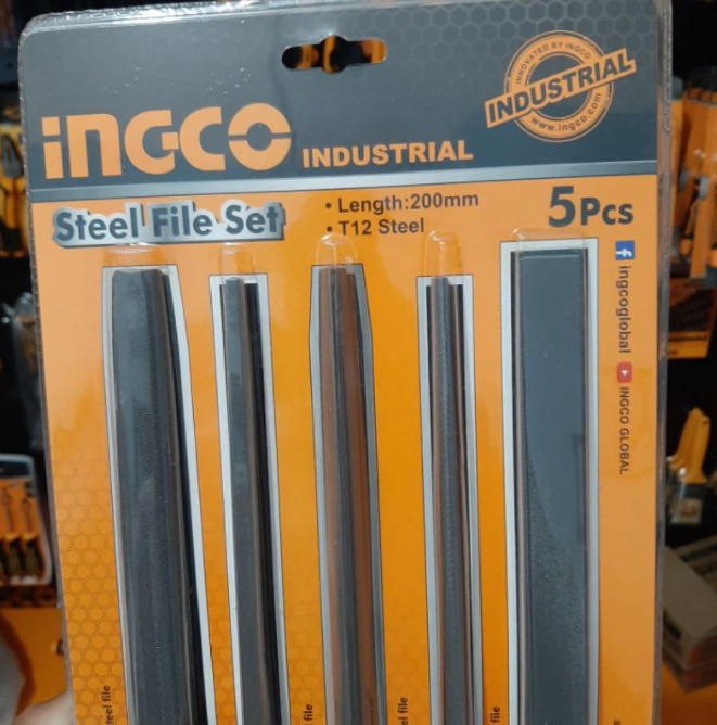 Bộ 5 giũa sắt Ingco HKTFS0508