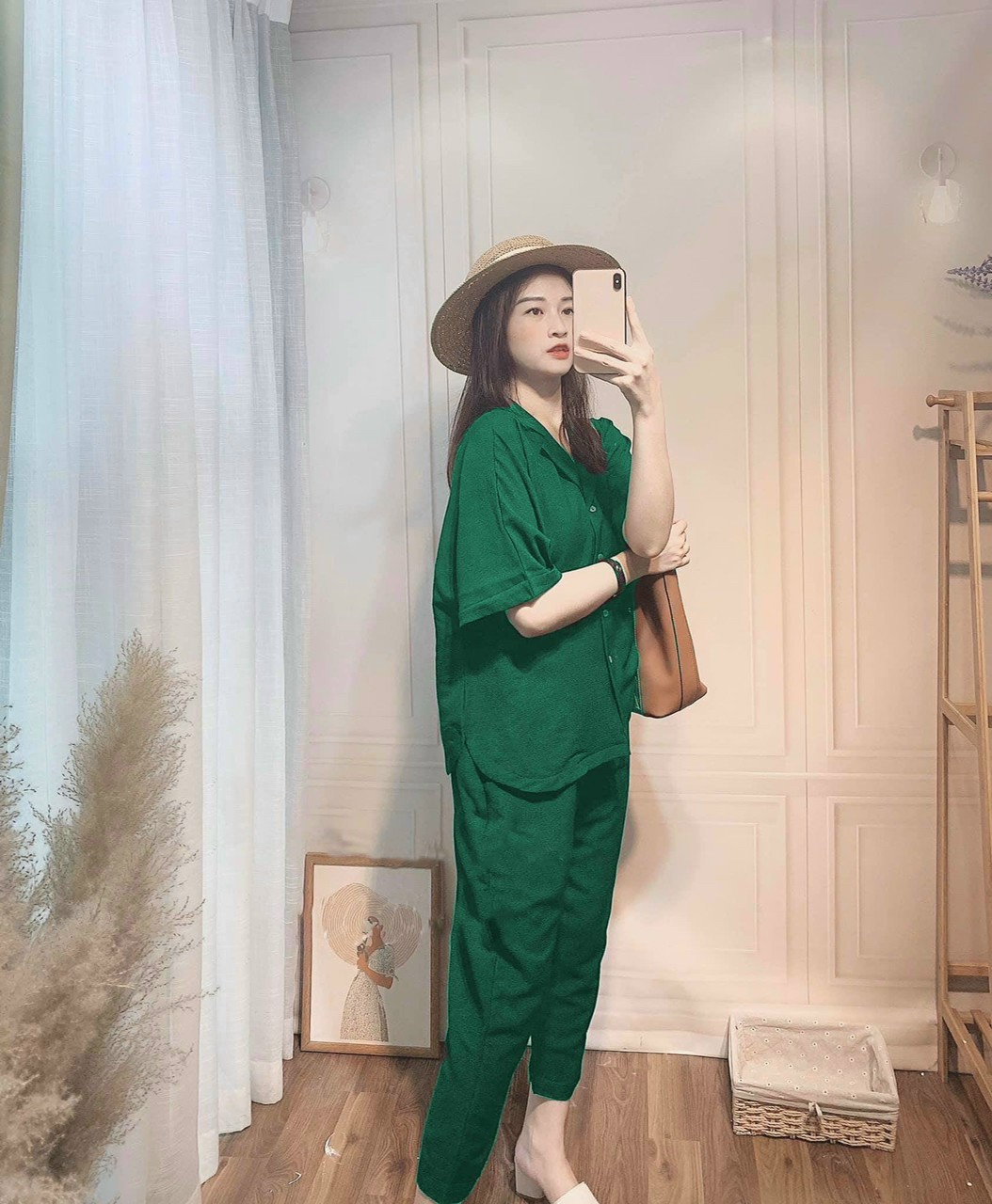 sét đũi đủ màu sang chảnh đẹp me ly ld22