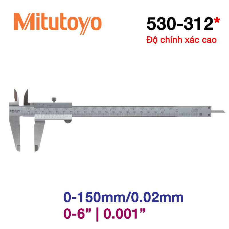 Thước Kẹp Nhật Mitutoyo 150mm,200mm